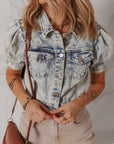 Eleanor Chest Puff Sleeve Jacket