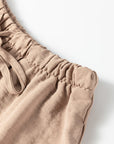 Solid Keyhole Puffy Tank and Pants Set