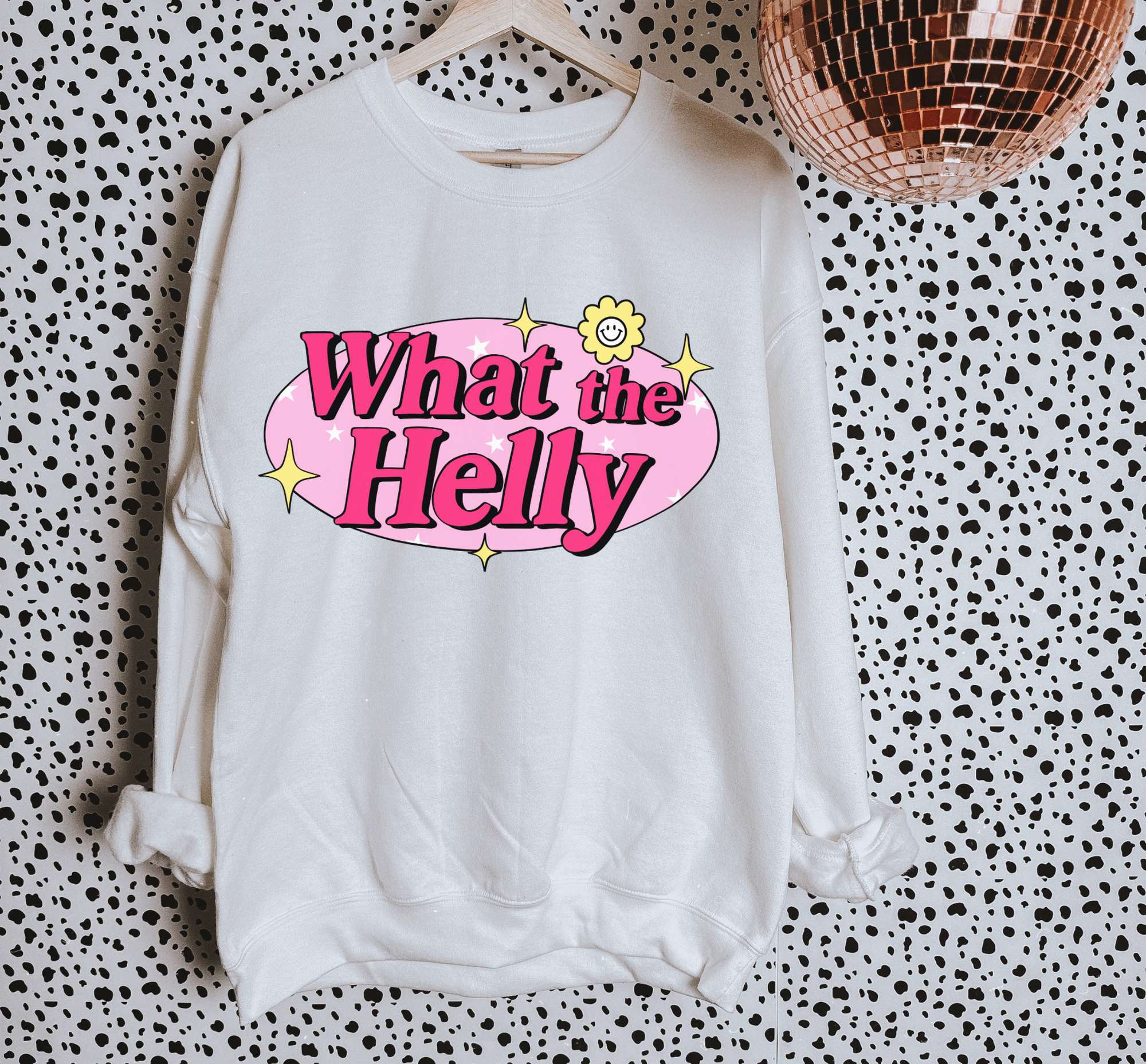What The Helly Tee or Crewneck