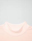 Solid Oversize Mock Neck Sweatshirt