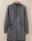 Frankie Ribbed Patchwork Sweatshirt Dress