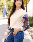 Camille Drop Shoulder Knit Top