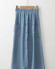 Makayla Waist Side Maxi Skirt
