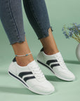 Isabella Lace Up Flat Shoes
