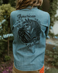 American Mustang Button Up
