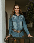 American Mustang Button Up