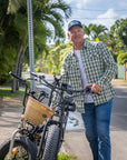 Waimea Overshirt Lanikai Green Palaka