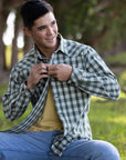 Waimea Overshirt Lanikai Green Palaka