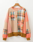 Mia Side Slits Loose Sweatshirt