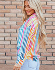 Winter Drop Shoulder Loose Shirt