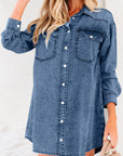 Takina Raw Hem Loose Shirt