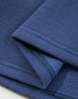 Solid Fleece Lined Drawstring Hoodie