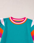 Sophia Flutter Sleeves Knitted Sweater
