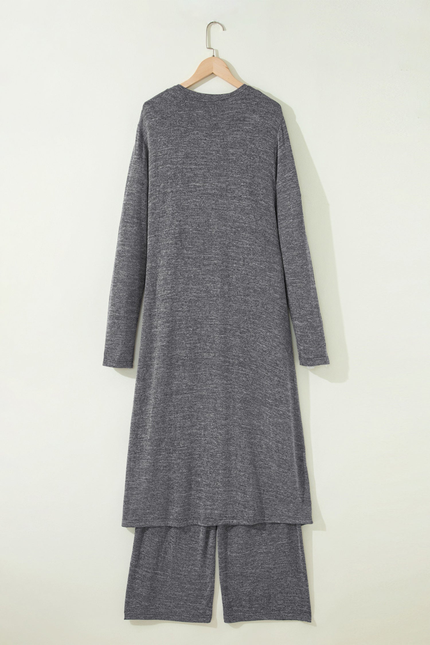 Duster Cardigan T-Shirt &amp; Pants Lounge Set