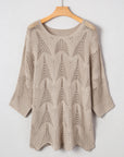 Ava 8 Sleeve Casual Sweater