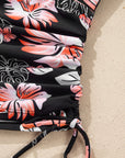 Colorblock Tankini Top and Skort Swim Set