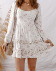Lottie Detail Flared Mini Dress