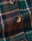 Elizabeth Plaid Print Chest Shirt