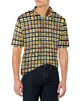 Cowboy Collage Men's Western Polo Style Shirt