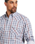Ariat Relentless Steely Stretch Classic Snap- Peacoat