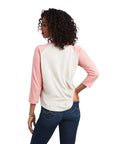 Ariat Arrow Raglan Shirt- Oatmeal Heather