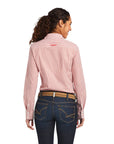 Kirby Stretch- Poppy Red/White Stripe