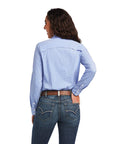BLUE/WHITE CHECKER VentTEK Stretch Shirt