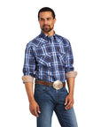 Relentless Inexorable Stretch Classic Snaps- Blue Frond