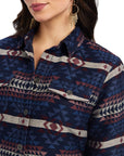 Shacket Shirt Jacket- Mountain Peak