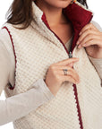 Dilon Reversible Insulated Vest-ROUGE RED