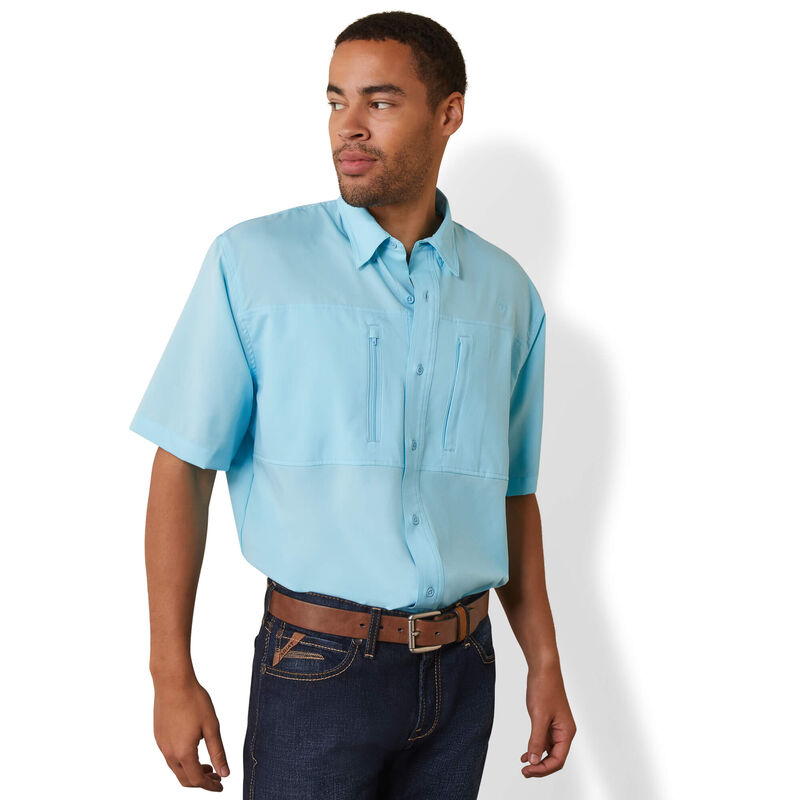 VentTEK Classic Fit Shirt-CENOTE AQUA