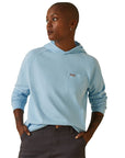 Rebar CottonStrong Hooded T-Shirt-CLEAR SKY