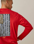 Rebar Workman Reflective Flag Graphic