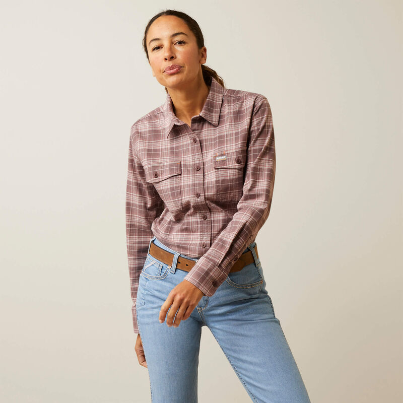 Rebar Flannel DuraStretch Work Shirt