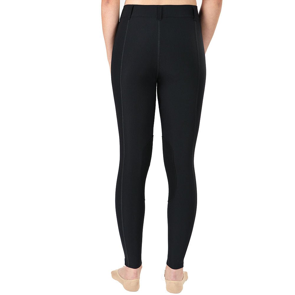 X Large Issential Highly Elasticized Ankles Riding Tights With Durable Comfort Black