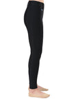 Large Irideon Elasticized Ankles Classic Horse Riding Issential Tights Black