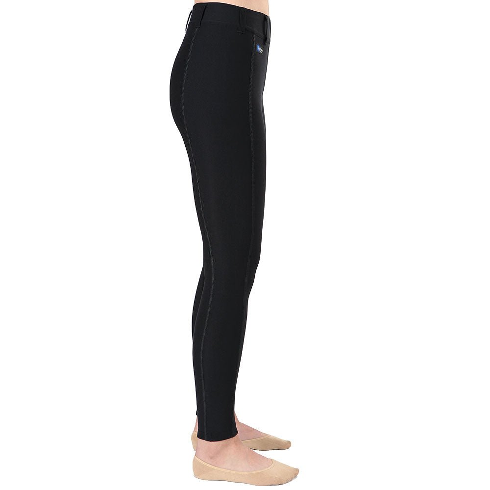 X Large Issential Highly Elasticized Ankles Riding Tights With Durable Comfort Black
