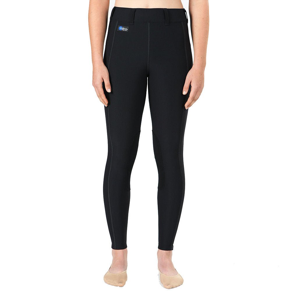 X Large Issential Highly Elasticized Ankles Riding Tights With Durable Comfort Black