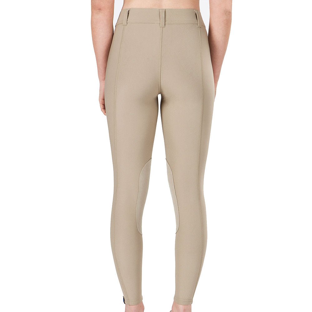 X Large Kids Stretchable Breathable Riding Formfitting In Classic Tan For Comfort