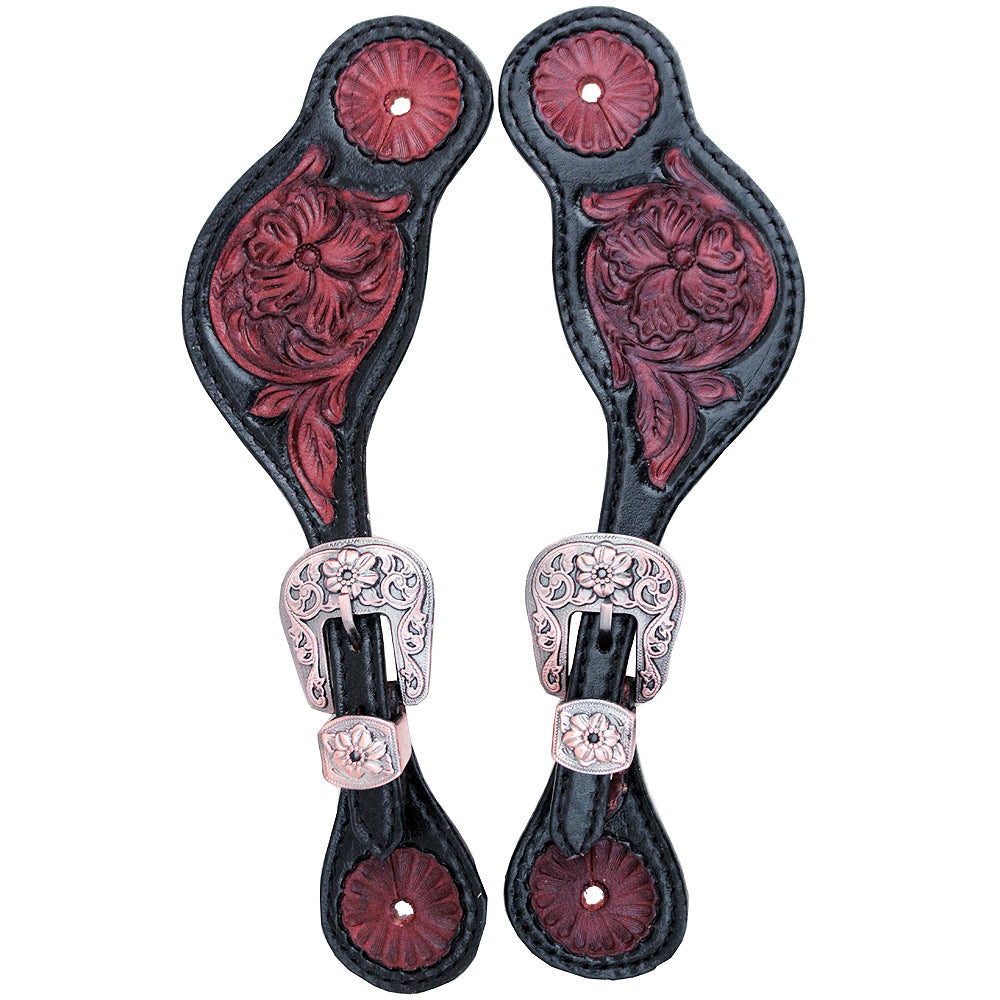 Hilason Western Style Men &amp; Womens Spur Straps for Horse Riding, Barrel Racing,Show,and Rodeo