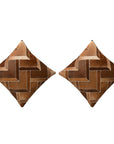 Hilason  Cowhide Leather Hair-On Patchwork Cushion Pillow Cover
