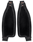 Hilason Leather Saddle Replacement Fender Pair With Hobble Straps Adult