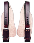 Hilason Leather Saddle Replacement Fender Pair With Hobble Strap Adult