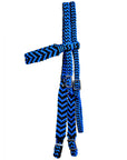 Horse Bridle Headstall Flat Braided Paracord Hilason