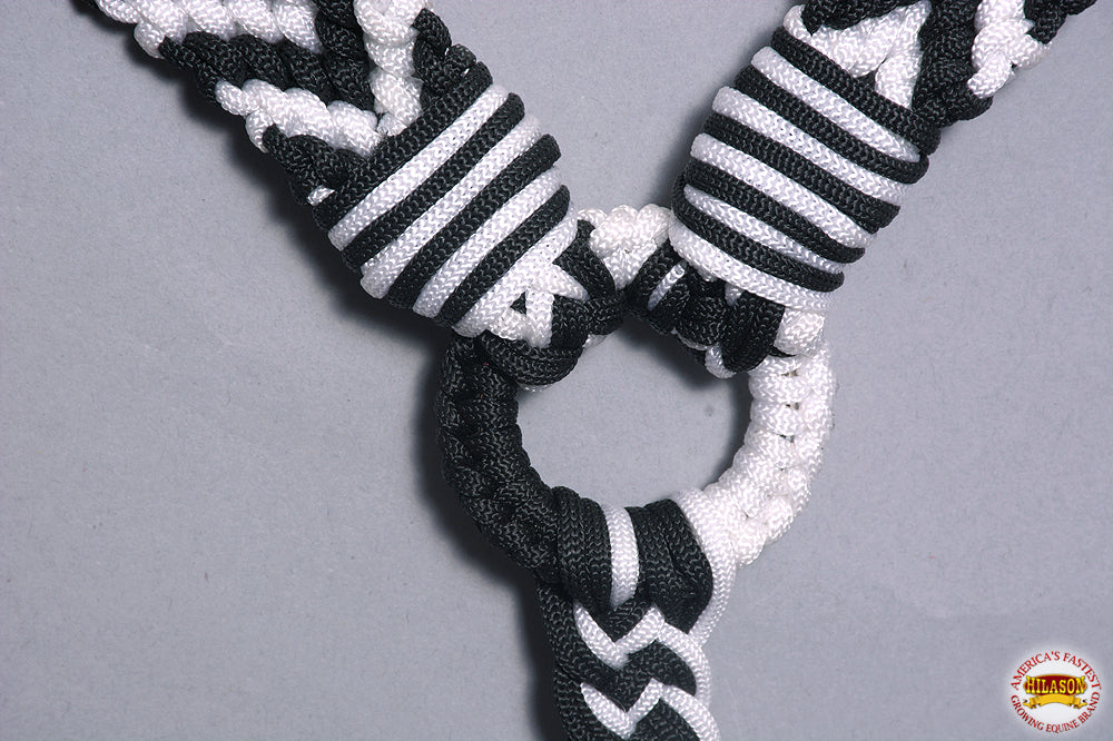 Hilason Horse Breast Collar Flat Braided Paracord