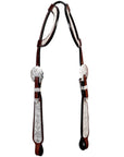 HILASON Western Horse Headstall Tack Genuine American Leather | Headstall Bridle for Horses