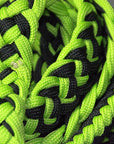1" X 8Ft Hilason Braided Poly Barrel Reins Horse Racing Flat Grip Knots