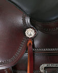 Hilason Western Draft Horse Trail PleasureAmerican Leather Saddle