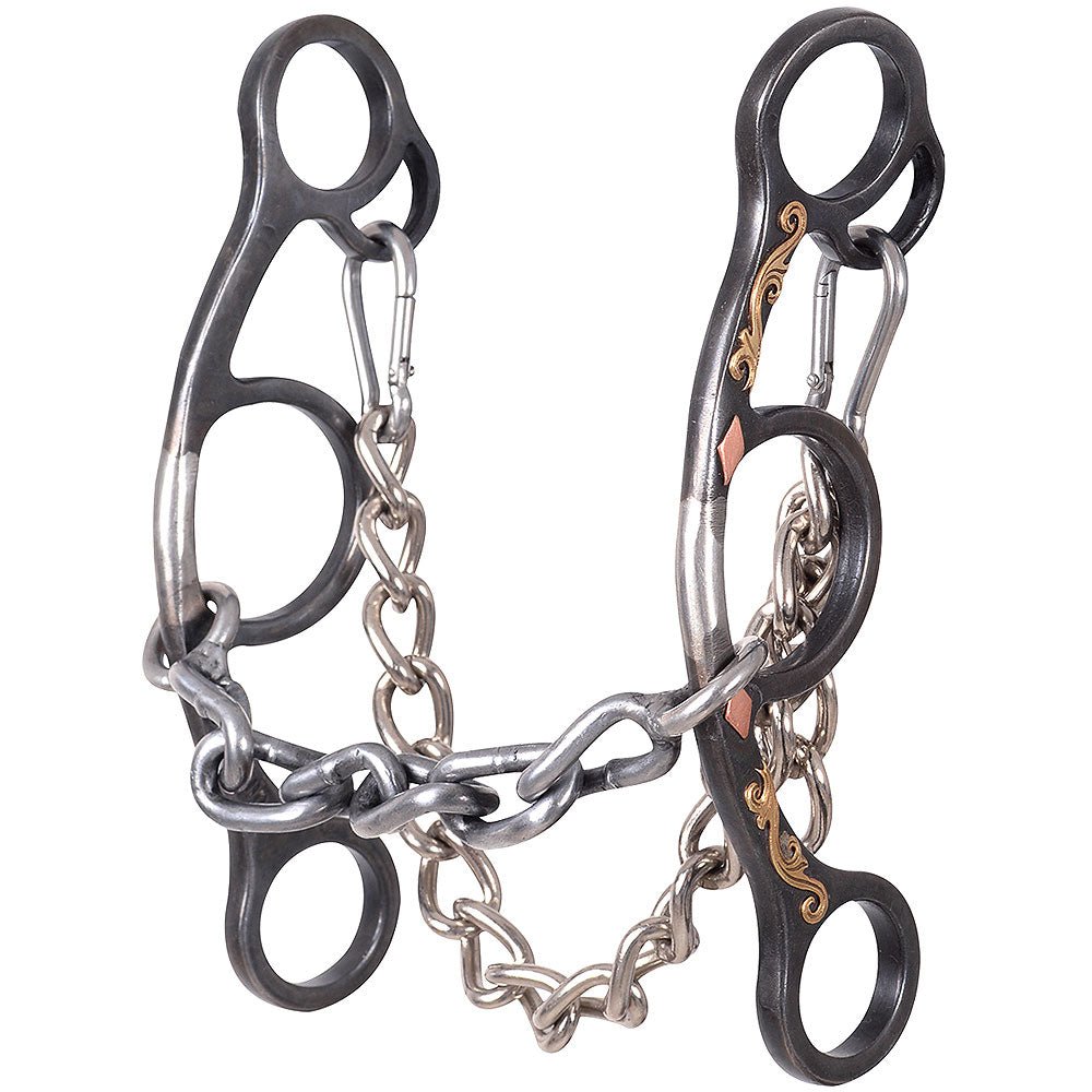 Short Classic Equine Sherry Cervi H. Barrel Bit Gag Shank Diamond Ii –