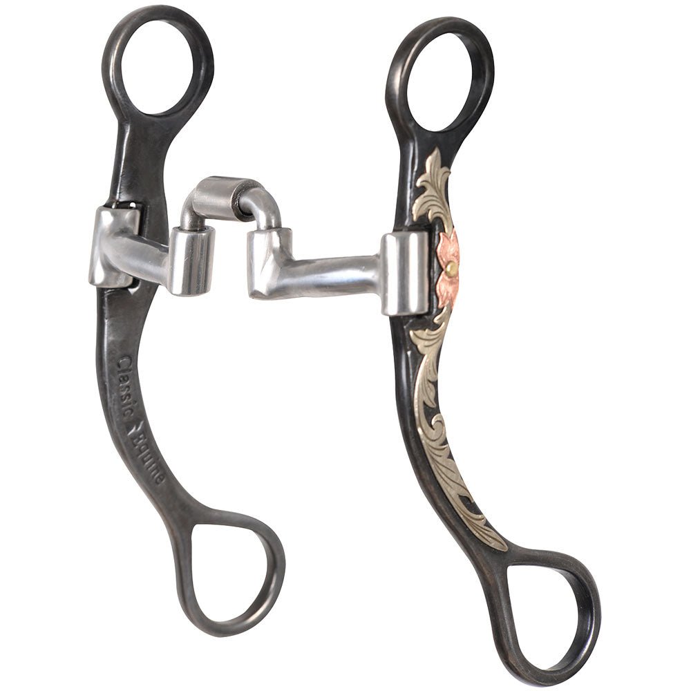 7 In Classic Equine 7-1/2 Cheek Tongue Relief Slight Pressure Low Port